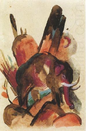 Elephant (mk34), Franz Marc